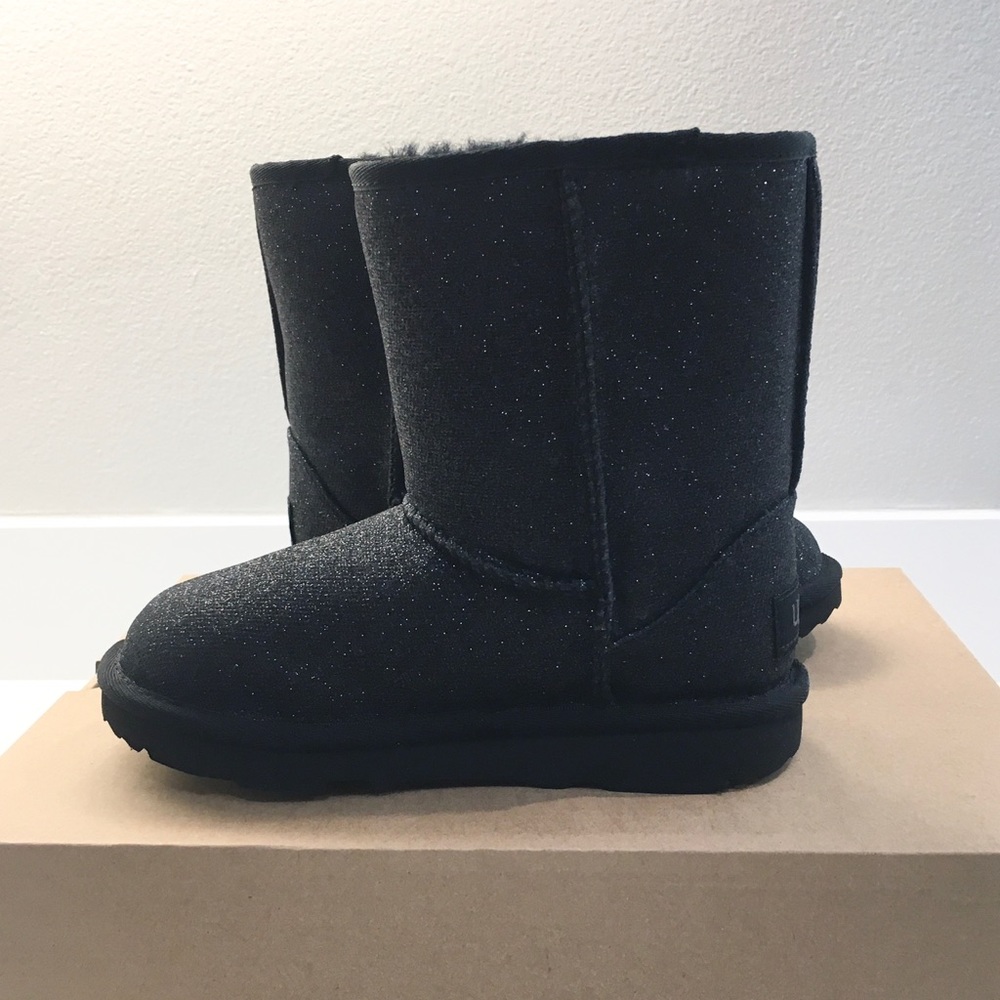 NEW! UGG Black Glitter Boots💕 - Picture 4 of 8